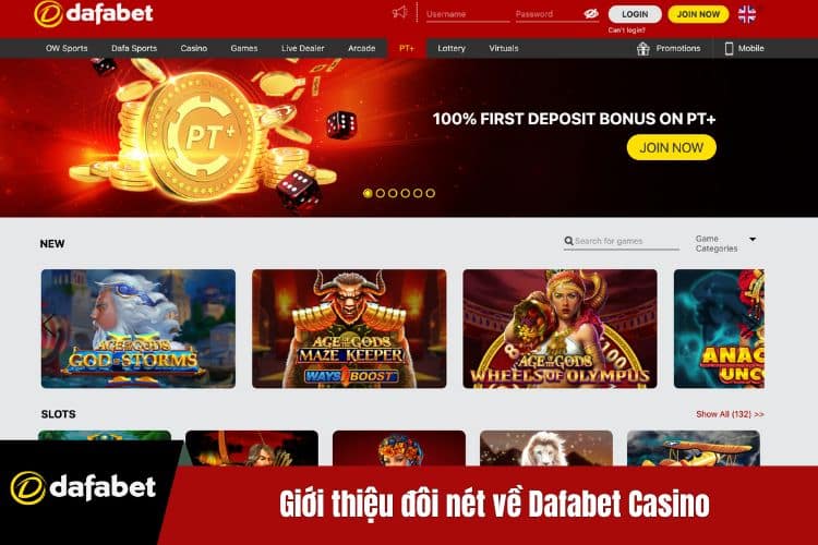 Giới thiệu đôi nét về Dafabet Casino